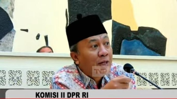 Anggota Komisi II DPR Fraksi NasDem Fauzan Khalid.