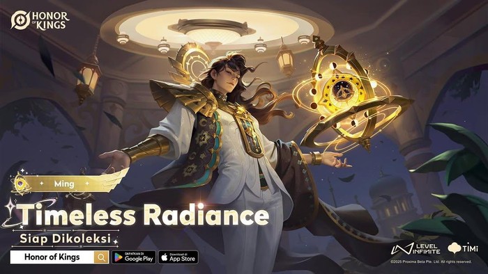 Asyik banget nih, Honor of Kings bagi-bagi skin gratis bertema Ramadhan. Beruntung lagi, gamer bisa memperolehnya secara cuma-cuma alias gratis.