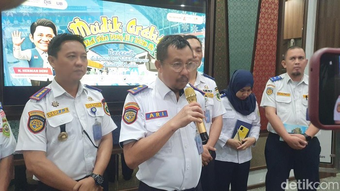 Kadishub Sumsel Arinarsa menjelaskan soal mudik gratis.