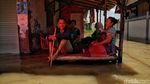 Penampakan Banjir Rendam Kampung Gabus Rawa Bekasi