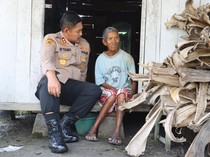 Lansia Disabilitas Jadi Korban Pencurian, Kapolres Grobogan Datang Beri Bantuan