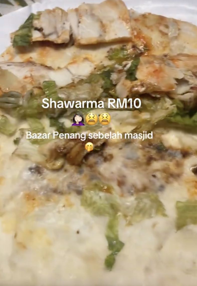 Kecewa! Beli Shawarma Rp 36 Ribu di Bazar Ramadan, Isinya Begini