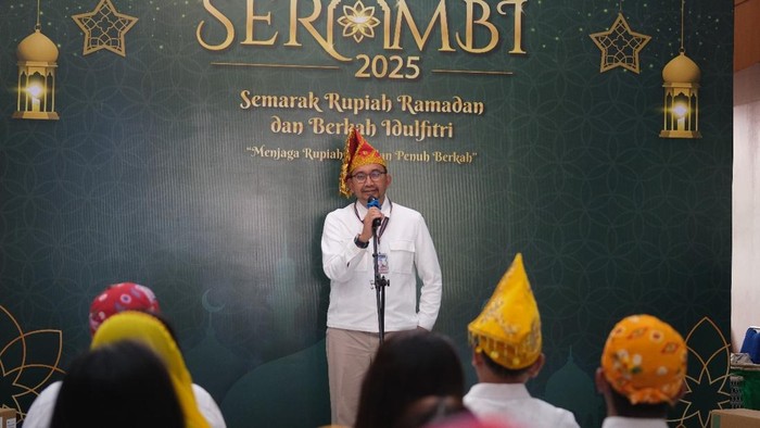 Kepala Perwakilan BI Sulteng membuka secara resmi kegiatan penukaran uang.
