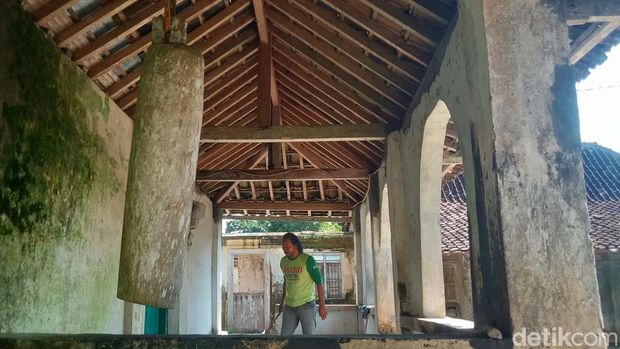 Masjid Tiban Pulosari, Desa Jungkare, Karanganom, Klaten. Foto diunggah Rabu (5/3/2025).