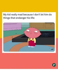 Menjadi orang tua tidak lah mudah. Tetap semangat buat para ibu dan ayah yang sudah menjaga anak kalian -- apalagi sambil puasa. Kudu banyak-banyak sabar!