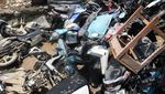 Motor-motor Ini Jadi Korban Banjir di Bekasi