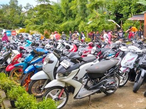 Polisi Razia Balap Liar Remaja di Bulukumba, 82 Motor Diamankan