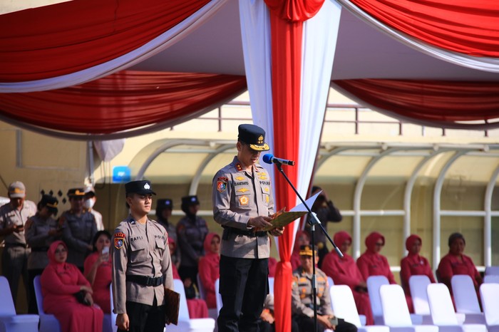 Pembukaan pendidikan mahasiswa STIK Lemdiklat Polri angkatan 83. (Dok Istimewa Polri)