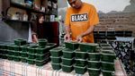 Penjual Cincau di Ponorogo Kebanjiran Pesanan saat Ramadan