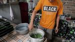 Penjual Cincau di Ponorogo Kebanjiran Pesanan saat Ramadan