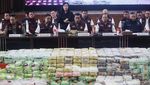 Polri Pamerkan Barang Bukti 4,1 Ton Narkoba