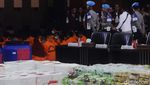 Polri Pamerkan Barang Bukti 4,1 Ton Narkoba