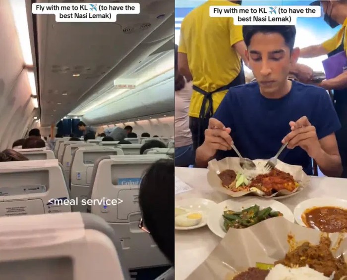 Pria Ini Rela Terbang ke Kuala Lumpur Demi Makan Nasi Lemak Favoritnya