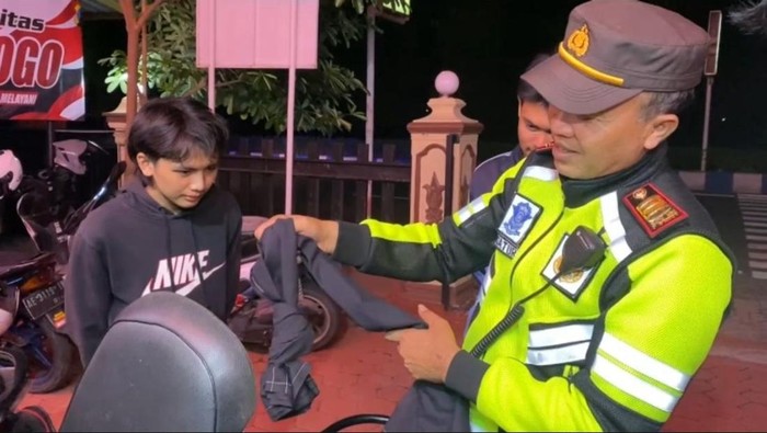 Remaja yang hendak perang sarung saat diamankan