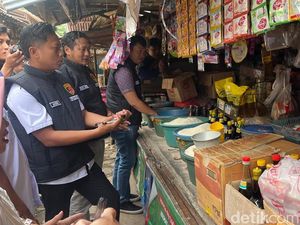 Sidak Pasar di Mojokerto, Satgas Pangan Temukan Harga 3 Komoditas Tinggi