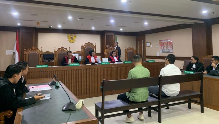 Sidang dakwaan Windu Aji Susanto (Mulia Budi/detikcom)