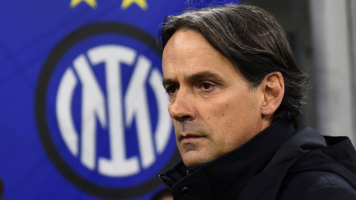 Simone Inzaghi meminta Inter Milan untuk gas pol sejak leg pertama melawan Feyenoord di 16 besar Liga Champions (Foto: REUTERS/Massimo Pinca)