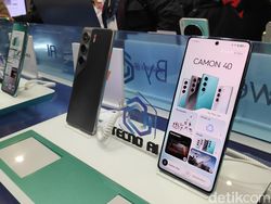 Penampakan Tecno Camon 40 yang Menghentak MWC 2025 Barcelona