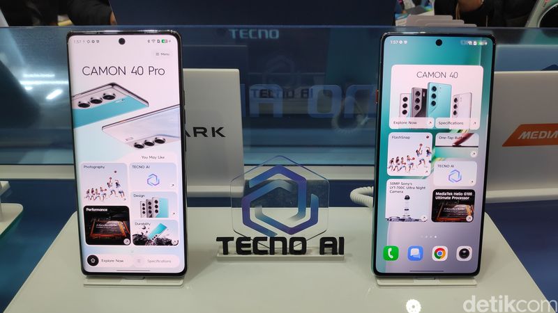 Tecno Camon 40 dan Camon 40 Pro