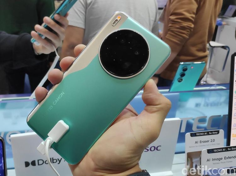 Wujud Tecno Camon 40 Premier 5G Bawa Spesifikasi Mumpuni