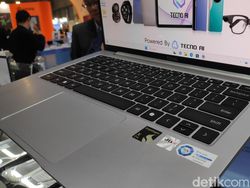 Penampakan Laptop Ringan Bertenaga Tecno MegaBook S14