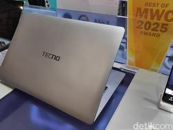 Penampakan Laptop Ringan Bertenaga Tecno MegaBook S14