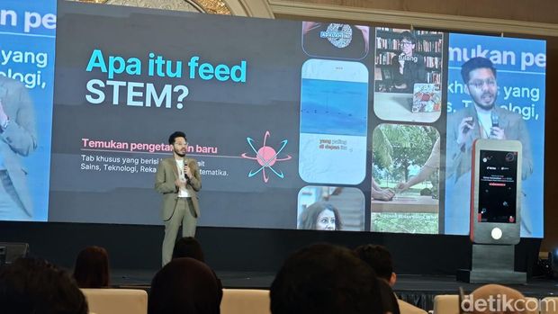TikTok merilis feed STEM