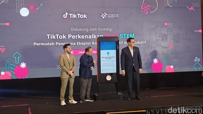 TikTok merilis feed STEM