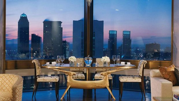 Ty Warner Penthouse at Four Seasons Hotel New York.