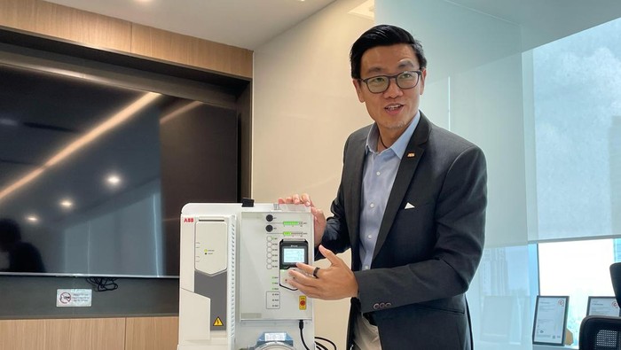 Vice President & Head of Local Business Area ABB Motion Indonesia, Chen-Kang Tan, mengatakan bahwa efisiensi energi adalah target besar dari ABB.