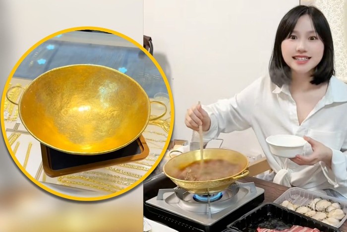 Wow, Panci Hot Pot Emas Ini Harganya Rp 1,5 Miliar!