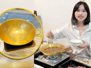 Wow, Panci Hot Pot Emas Ini Harganya Rp 1,5 Miliar!