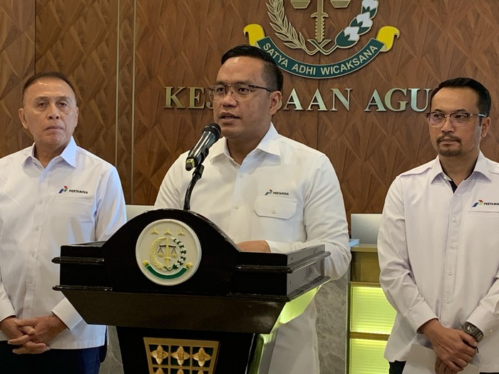 Direktur Utama (Dirut) PT Pertamina, Simon Aloysius Mantiri. (Angg Muliawati/detikcom)