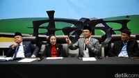 Anggota Komisi VIII DPR RI Maman Imanulhaq, anggota Komisi X DPR RI Habib Syarief Muhammad, dan anggota Komisi VIII DPR RI Selly Andriany Gantina menjadi pembicara diskusi Dialektika Demokrasi.