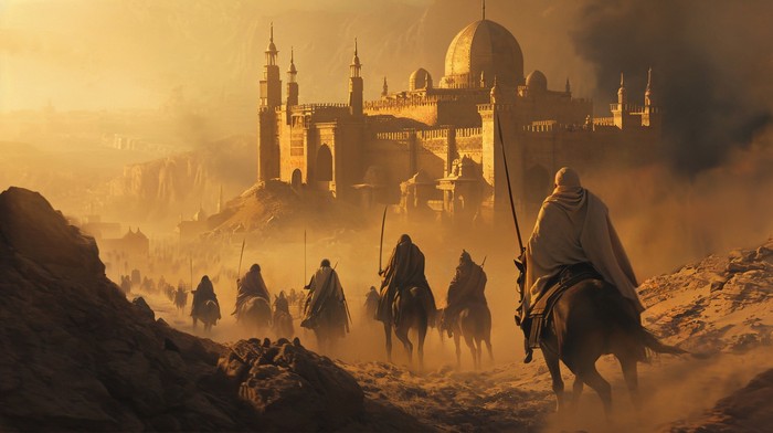 Ilustrasi Perang Uhud