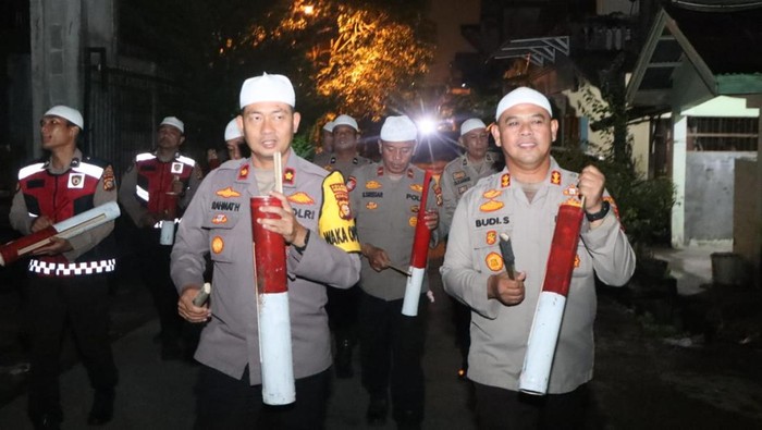 Kapolres saat acara suling bersama (Dok Polres Rohul)