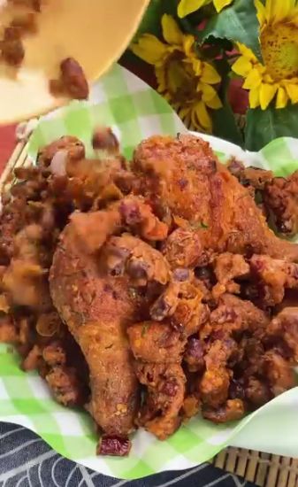 kreasi ayam goreng viral bumbu marinasi rempah