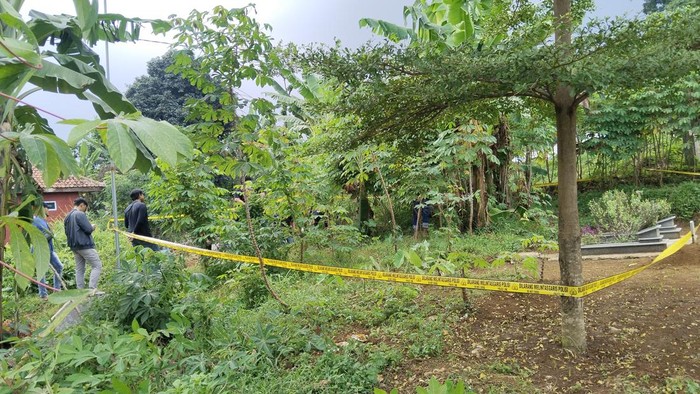 Lokasi penemuan mayat di Kuningan