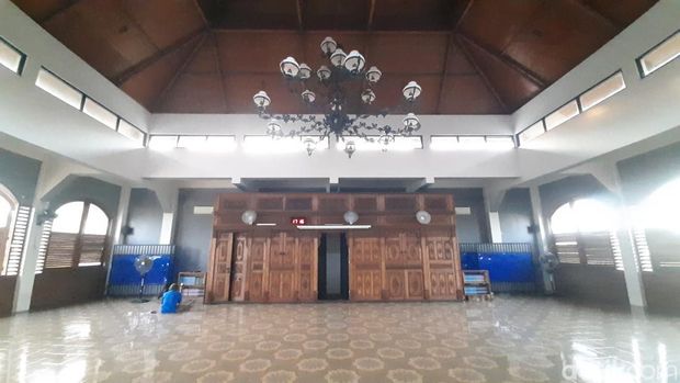 Masjid Djauharotul Imamah yang ada di jalan Kaborongan Kelurahan Pati Kidul Kecamatan Pati, Kamis (6/3/2025).