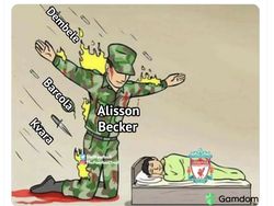 Meme Alisson Selamatkan Liverpool dari Gempuran 7 Hari 7 Malam PSG