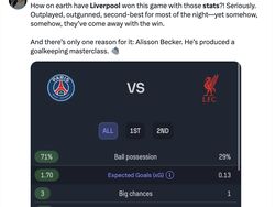 Meme Alisson Selamatkan Liverpool dari Gempuran 7 Hari 7 Malam PSG