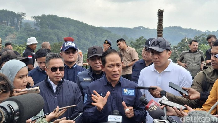 Menteri Lingkungan Hidup Hanif Faisol. (M Sholihin/detikcom)