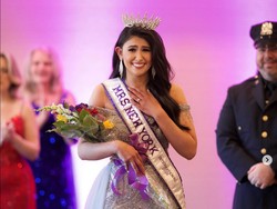 8 Potret Tukang Pel Cantik Jadi Juara Kontes Kecantikan Internasional