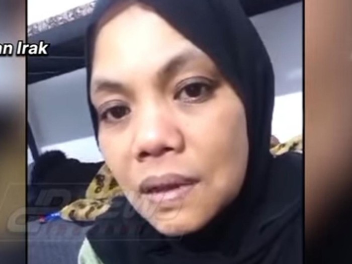 Pekerja Migran Indonesia (PMI) asal Malingping, Lebak, Banten, bernama Ika Arsaya Jala (37) mengaku terjebak di Irak. (Foto: dok. istimewa)