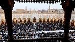 Potret Masjid Al-Azhar Mesir Gelar Buka Puasa Bersama untuk Ribuan Mahasiswa