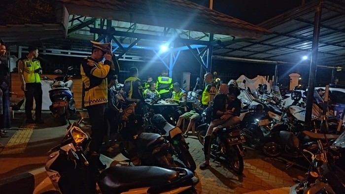 Puluhan kendaraan di Pandeglang kena razia knalpot brong