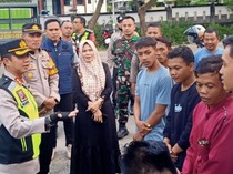 Polisi Tegur dan Bina Bocah Pelaku Perang Petasan di Bojonegoro