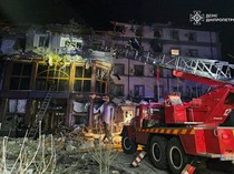 Serangan Rudal Rusia Hantam Hotel di Kryvyi Rih Ukraina