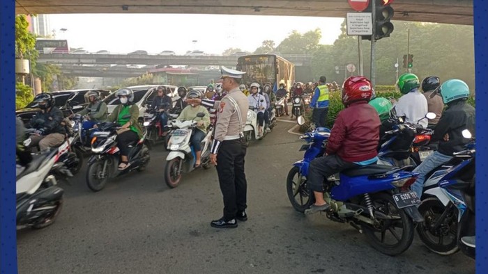Titik-titik Kepadatan Lalin Jalan Arteri arah Jakarta Pagi Ini