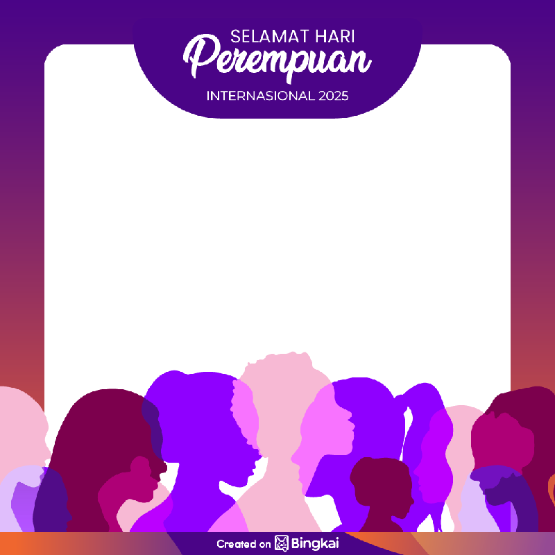 Twibbon Hari Perempuan Internasional 2025